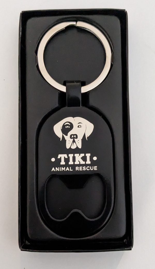 Tiki Bottle Opener Keyring
